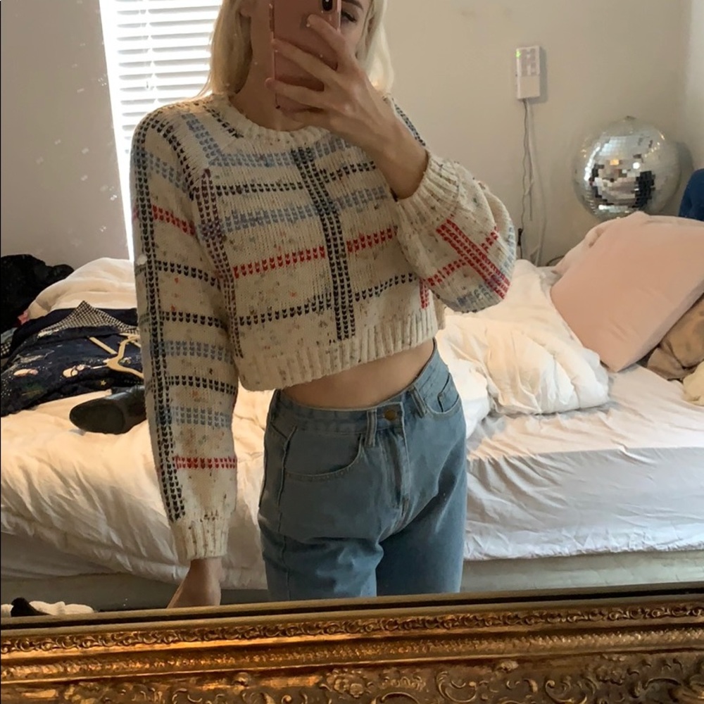 3 for $18 bundle -Top shop multi cropped sweater!